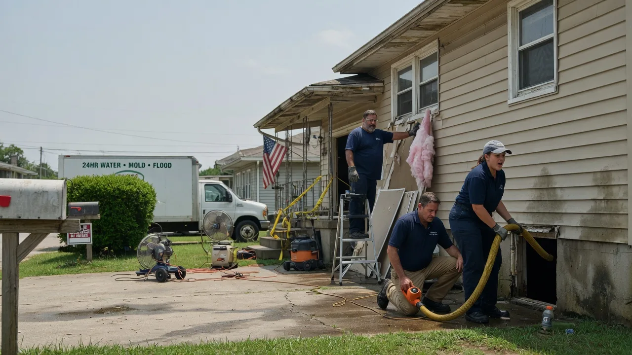 Water Damage Repair in Mchenry, MS near me